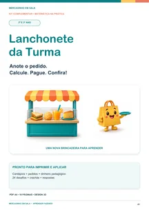 Capa do Kit Lanchonete da Turma, vendido separadamente